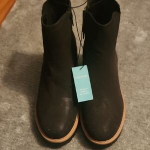 Maurices Black Ankle Booties